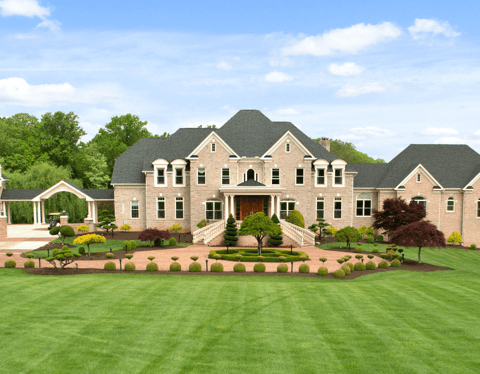 rich house